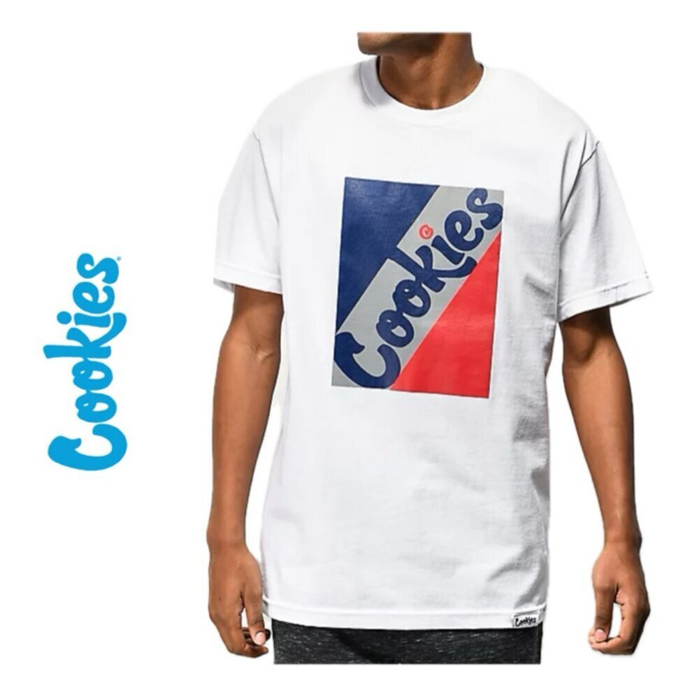 Y2K RETRO T-SHIRT COOKIES ERRYBODY EATS 100%COTTON MADE IN USA  SIZE MEDIUM